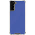 Blue Solid Galaxy S21 FE Clear Case